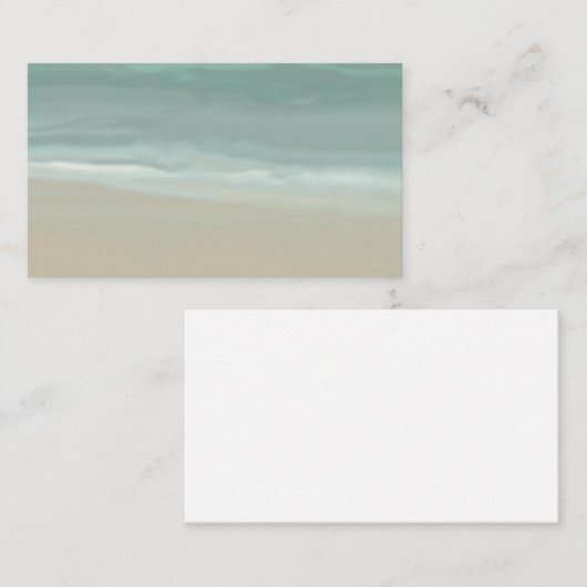 Lightworker Sunset Spirituelle Visitenkarten Visitenkarte (Vorne/Hinten)