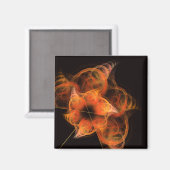 Lightworks Abstrakte Kunst Fraktal der feurigen En Magnet (Vorderseite/Rückseite)