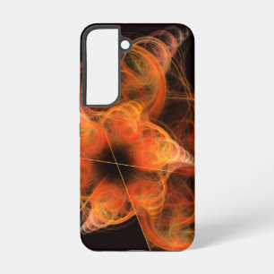 Lightworks Abstrakte Kunst Fraktal der feurigen En Samsung Galaxy Hülle