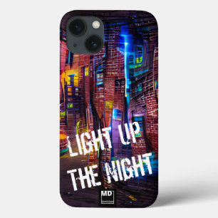 Lighup the Night 3 - Vivid Color iPhone Case