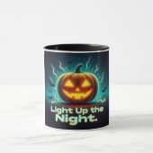 Lighup the Night Halloween Pumpkin Tasse (Zentrum)