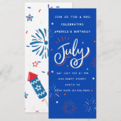 Lighup the Sky 4. Juli Einladung (Vorne/Hinten)