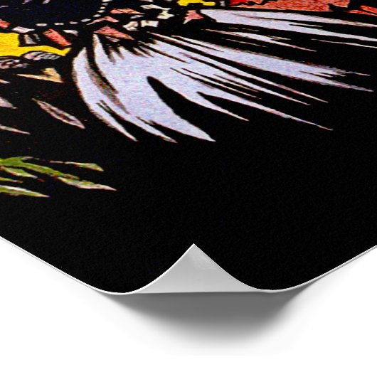 Ligne de Bamako Poster (Ecke)