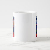 Lignes Aeriennes Latecoere Vintage Poster Jumbo-Tasse (Vorderseite)
