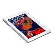 Lignes Aeriennes Latecoere Vintage Poster Notizblock (Rechte Seite)