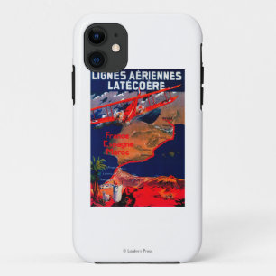 Lignes Aeriennes Latecoere Vintages Plakat Case-Mate iPhone Hülle