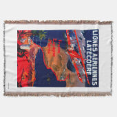 Lignes Aeriennes Latecoere Vintages Plakat Decke (Vorderseite)