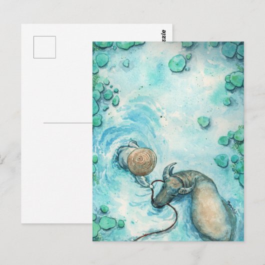 Ligo-DNM-Postkarten Postkarte (Vorne/Hinten)