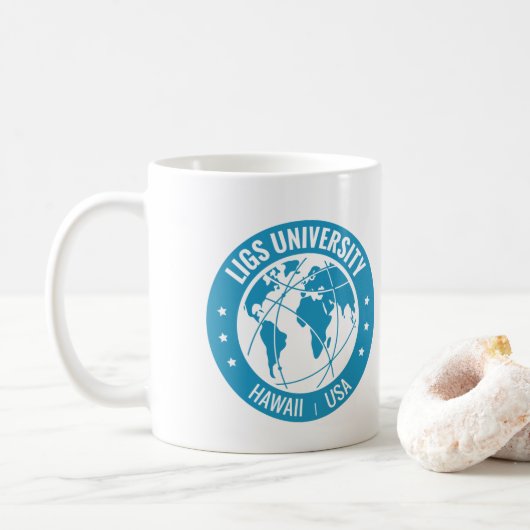 LIGS Hochschulklassiker-Tasse Kaffeetasse (Mit Donut)