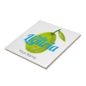 Liguria Retro Olivenweg Italien Vintager Urlaub So Fliese (Seite)