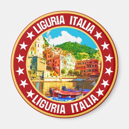 Ligurien Magnet (Vorne)