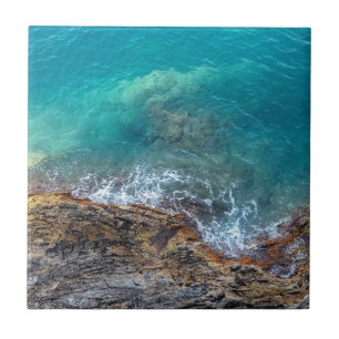Ligurische Wellen (klein) Fliese