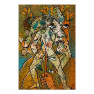 Ligustri, Unendlichkeit Punkte nach Francis Picabi Fotodruck