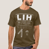 Lihue Airport LIH T - Shirt (Vorderseite)