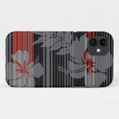 Lihue Hibiskus-Streifen hawaiisches iPhone 5Cases Case-Mate iPhone Hülle (Rückseite (Horizontal))