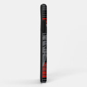 Lihue Hibiskus-Streifen hawaiisches iPhone 5Cases Case-Mate iPhone Hülle (Hinten/Rechts)