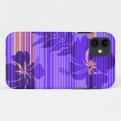 Lihue Hibiskus Stripe Hawaiian iPhone 5 Hüllen (Rückseite (Horizontal))