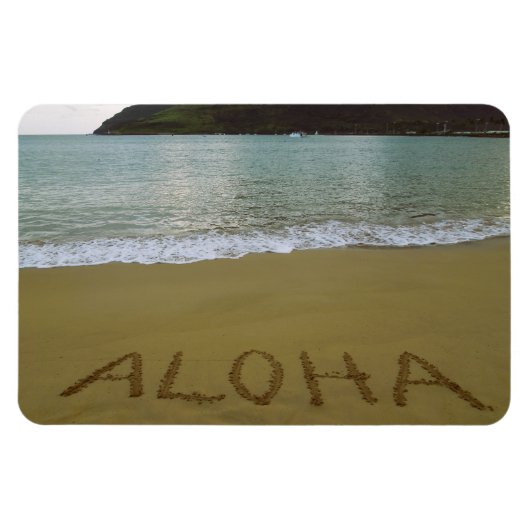 Lihue Kauai Ocean Aloha Magnet (Horizontal)