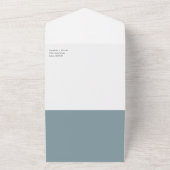 Lihue Wedding Einladung mit QR Code UAWG (Außenbereich)