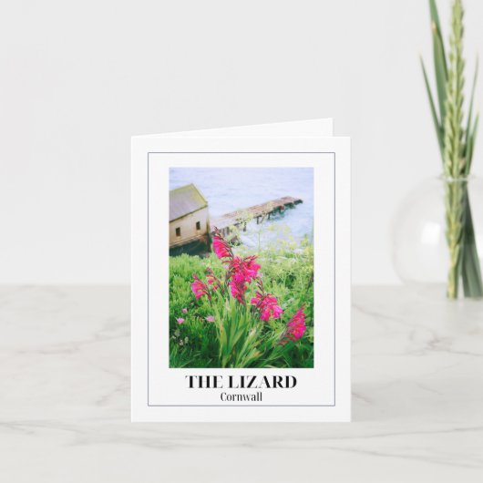 Liizard, Cornwall Karte (Vorderseite)