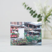 Lijiang, China, Altstadtkarte Postkarte (Stehend Vorderseite)