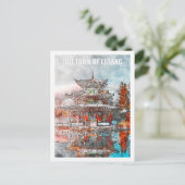 Lijiang China Berühmtes Wassersportzentrum Postkarte (Stehend Vorderseite)