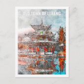 Lijiang China Berühmtes Wassersportzentrum Postkarte (Vorderseite)