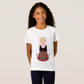 Lika Blonde Matryoshka Girls' T - Shirt (Vorne ganz)