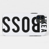 Like a Boss Case-Mate iPhone Hülle (Rückseite (Horizontal))