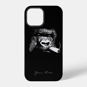 Like a Boss Smoking Gorilla Custom Name iPhone Hülle
