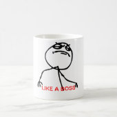 LIKE A BOSS Tasse (Mittel)