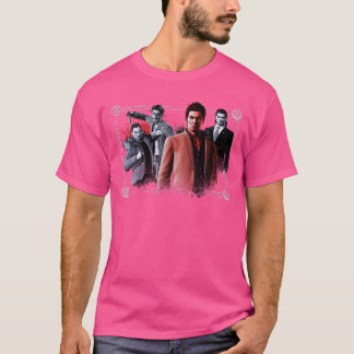 Like a Dragon Yakuza Gruppe Retro T-Shirt