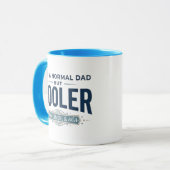 Like a Normal Dad Tasse | Personalisierte Namen (Vorderseite Links)
