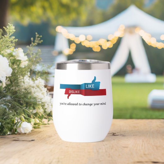 “Like? Dislike? Relax: Opinions Expire Daily” fun (Hochzeit (gedreht))