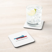 “Like? Dislike? Relax: Opinions Expire Daily” fun Getränkeuntersetzer (Rechte Seite)