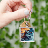 Like Fine Wine Fire Keychain Schlüsselanhänger (Hand)