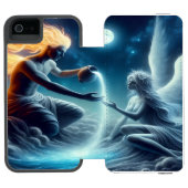 Like Fine Wine Incipio iPhone Geldbeutel-Hülle (Folio Geöffnet)