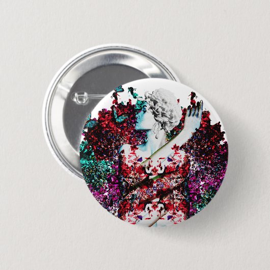 Like Flowering Flowers Button (Vorne & Hinten)
