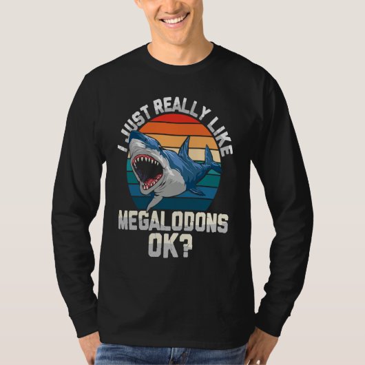 Like megalodons ok open water T-Shirt (Vorderseite)