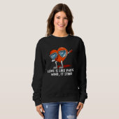 Like Passing Wind Love Stinks Valentines Day Humo Sweatshirt (Vorne ganz)