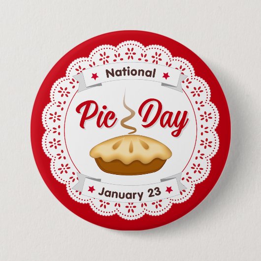 LIke PIE? Knopf tragen Button (Vorderseite)