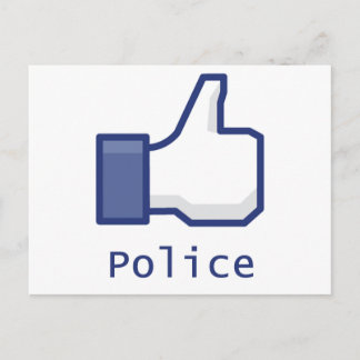 Like Police Postkarte