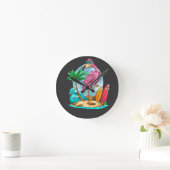 Like Surf an Mingo! Acrylic Wall Clock Runde Wanduhr (Zuhause)