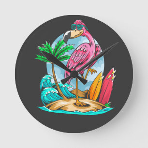 Like Surf an Mingo! Acrylic Wall Clock Runde Wanduhr