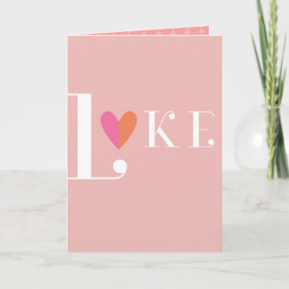 Like You Feiertagskarte