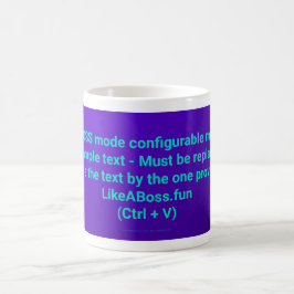LikeABoss.fun Offizieller Becher - BOSS MODE Editi Kaffeetasse