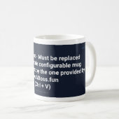 LikeABoss.fun Offizieller Becher - NORMAL MODE Edi Kaffeetasse (VorderseiteRechts)