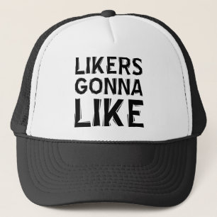 Likers Gonna like Funny Ball Cap Trucker Hut Truckerkappe