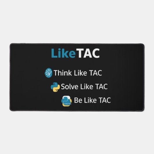 LIKETAC - Desk Mouse Pad Schreibtischunterlage (Vorderseite)