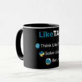 LikeTAC-Kaffeetasse  Tasse (Vorderseite Links)